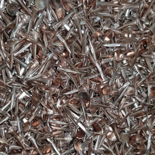 13mm Solid Copper Fine Cut Upholstery Tacks