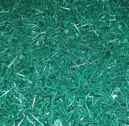 13mm Cut Gimp Pin – Green